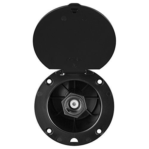 Dura Faucet DF-SA184-BK RV Exterior Utility Spray Dock With Quick Connect For Easy Cleaning in the Outdoors (Black) - image 1