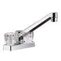 Dura Faucet DF-PK640 4" RV Kitchen, Galley, or Bar Faucet - with Acrylic Knobs - image 1