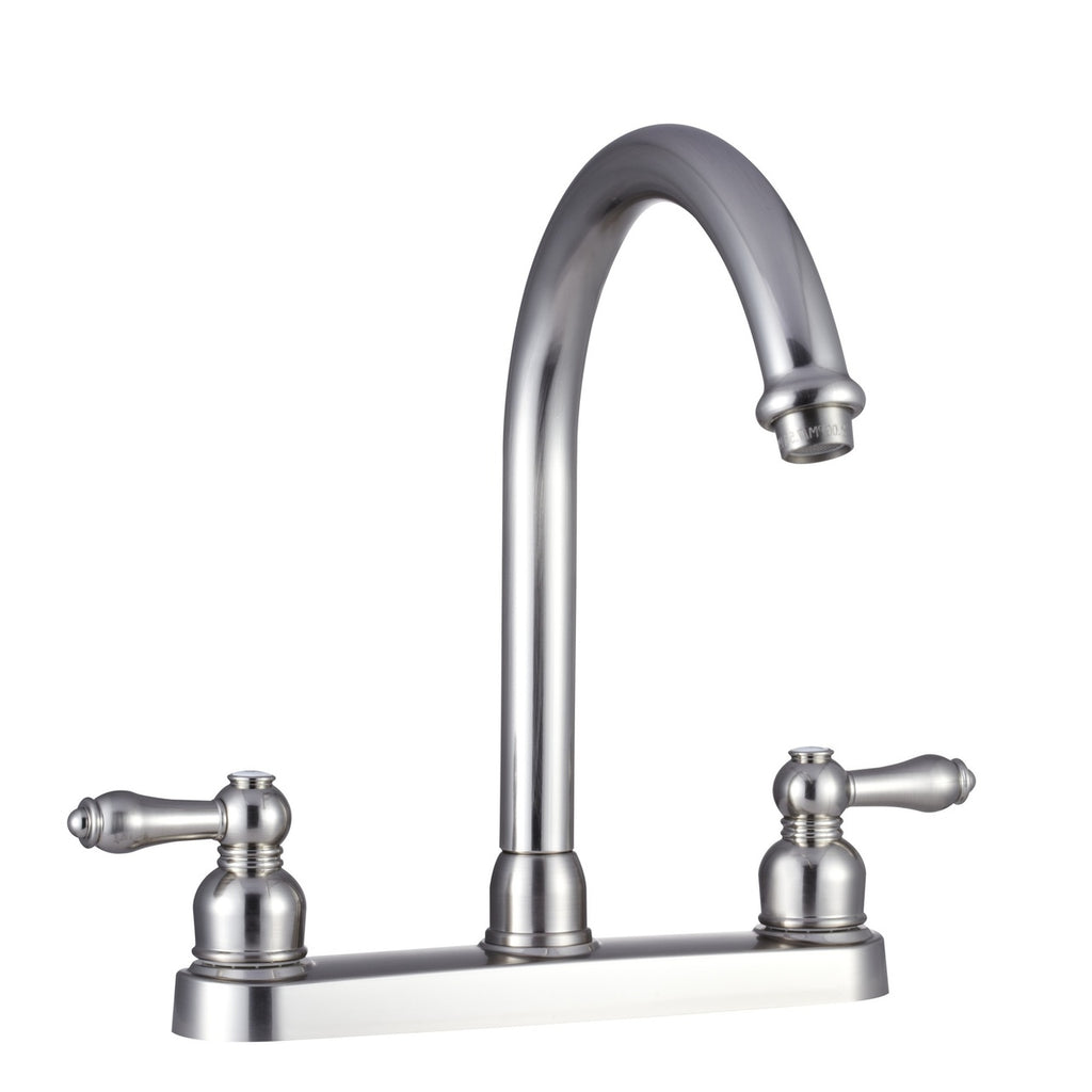 Dura Faucet DF-PK340L Non-Metallic J-Spout RV Kitchen Faucet - Replacement Faucet for Motorhomes, 5th Wheel, Trailer, Camper - image 3