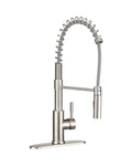 Brushed Satin Nickel with Optional Deck Plate