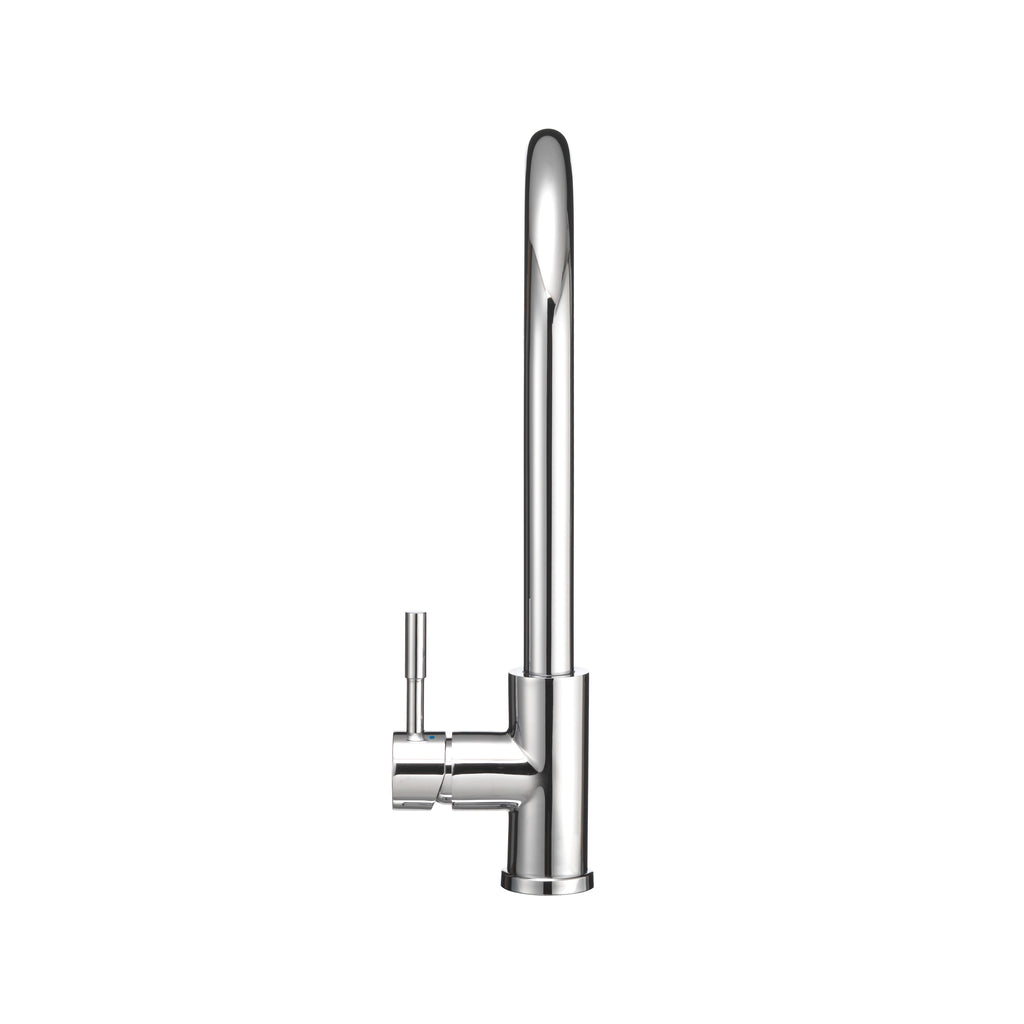 Dura Faucet DF-MK530SLK RV Streamline Single Handle Pull-Down Kitchen Sink Faucet - Optional Deck Plate (NEW) - Chrome Polished