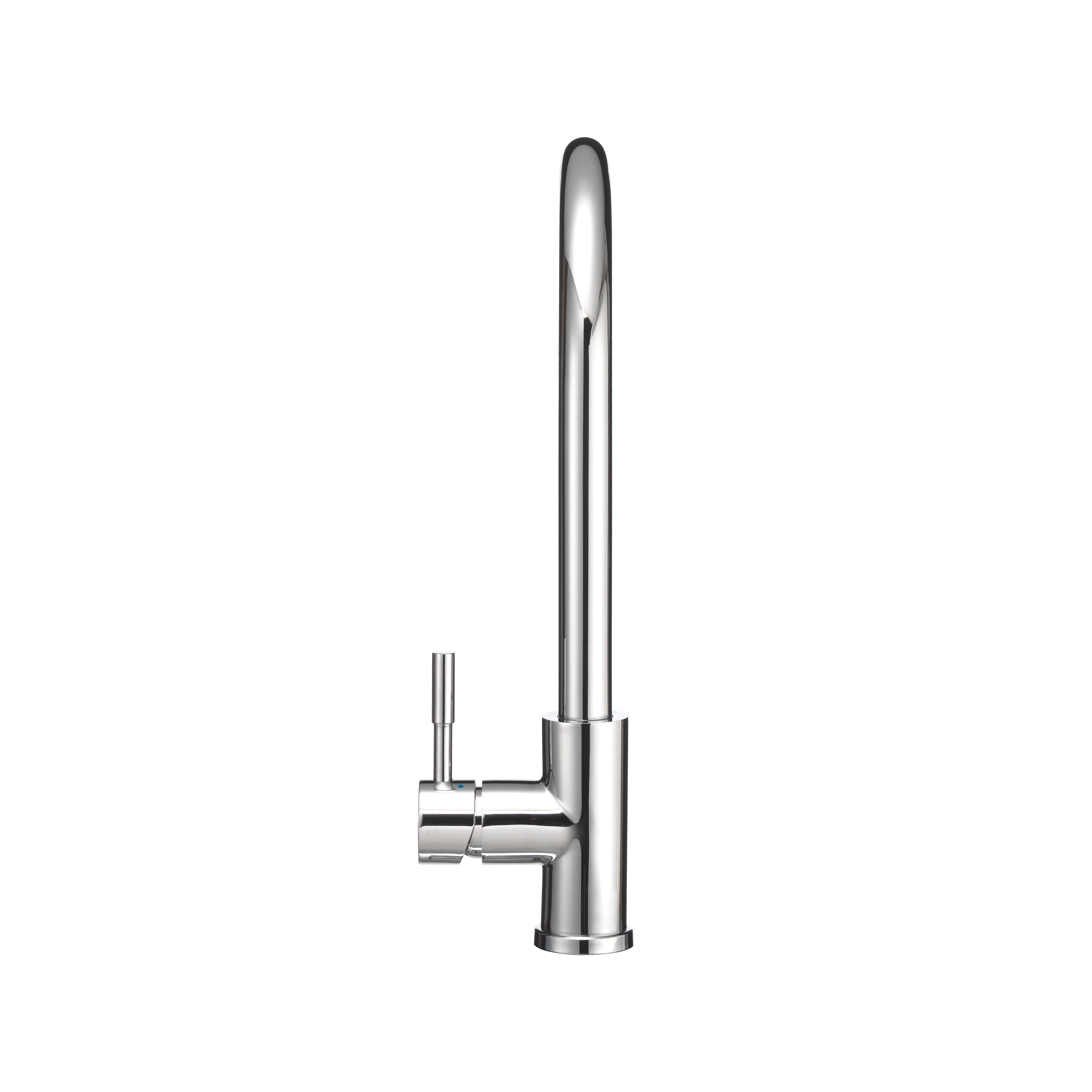 Dura Faucet DF-MK530SLK RV Streamline Single Handle Pull-Down Kitchen Sink Faucet - Optional Deck Plate (NEW) - Chrome Polished