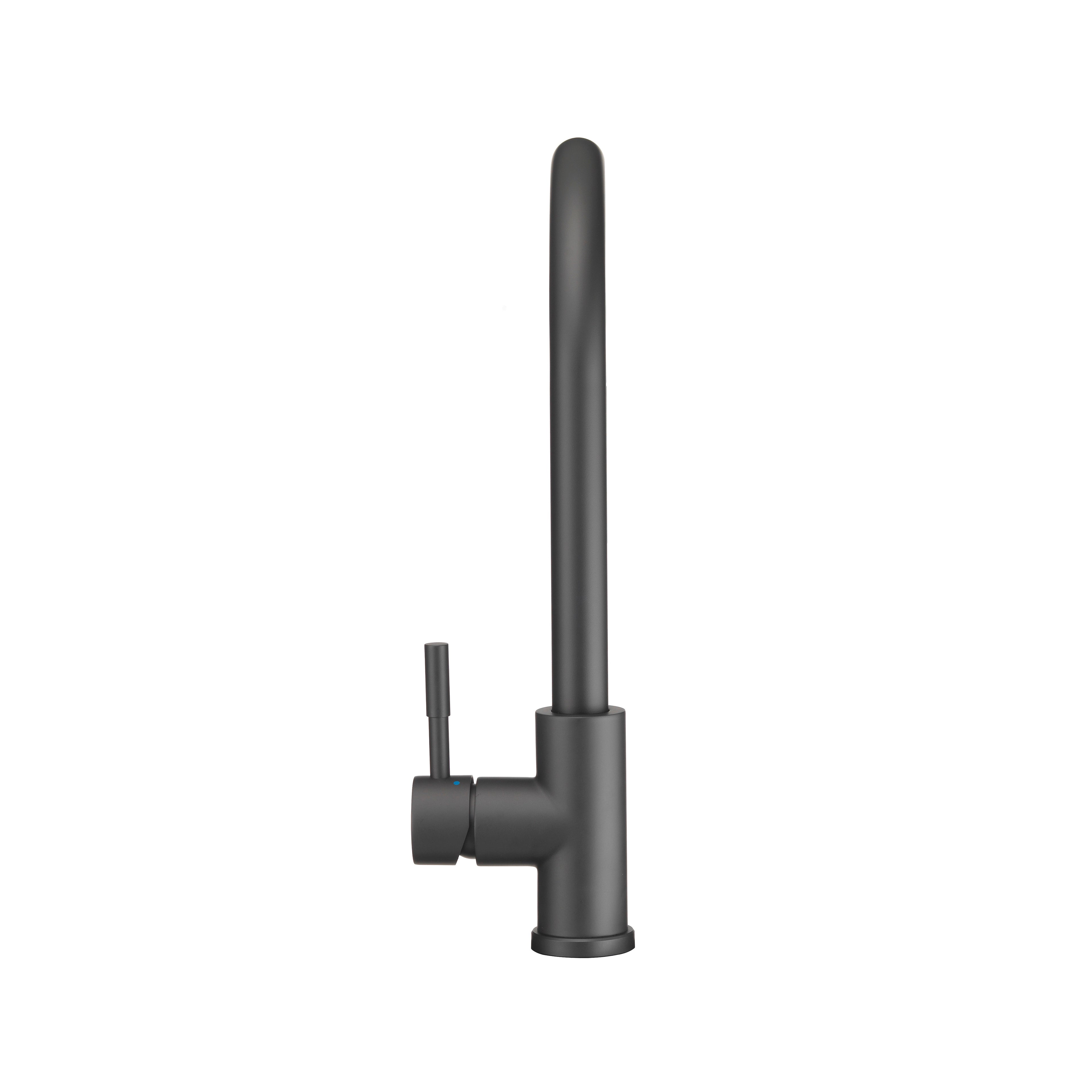 Dura Faucet DF-MK530SLK RV Streamline Single Handle Pull-Down Kitchen Sink Faucet - Optional Deck Plate (NEW) - Matte Black