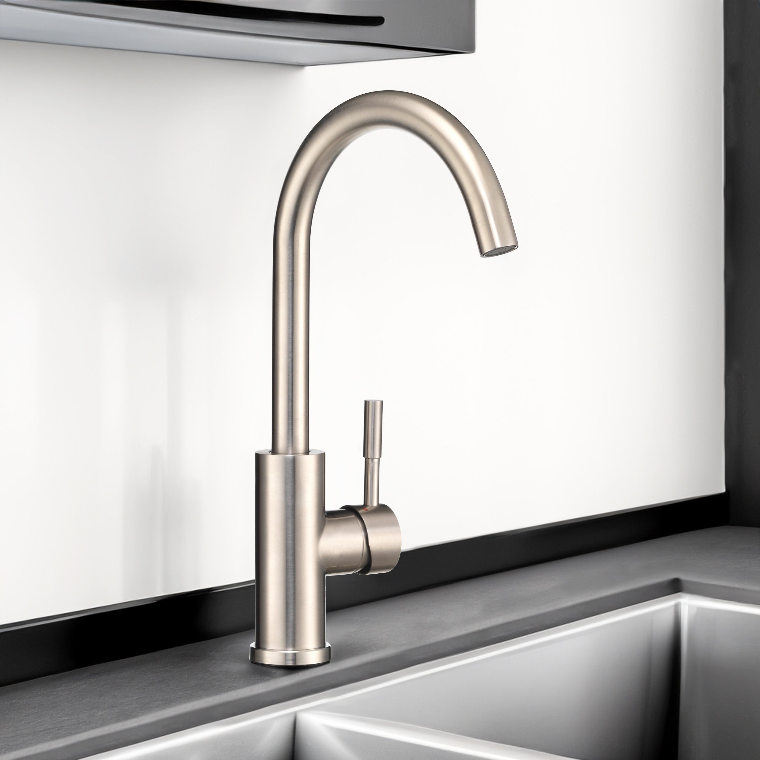 Dura Faucet DF-MK531LK Streamline Gooseneck RV Kitchen Faucet - image 5