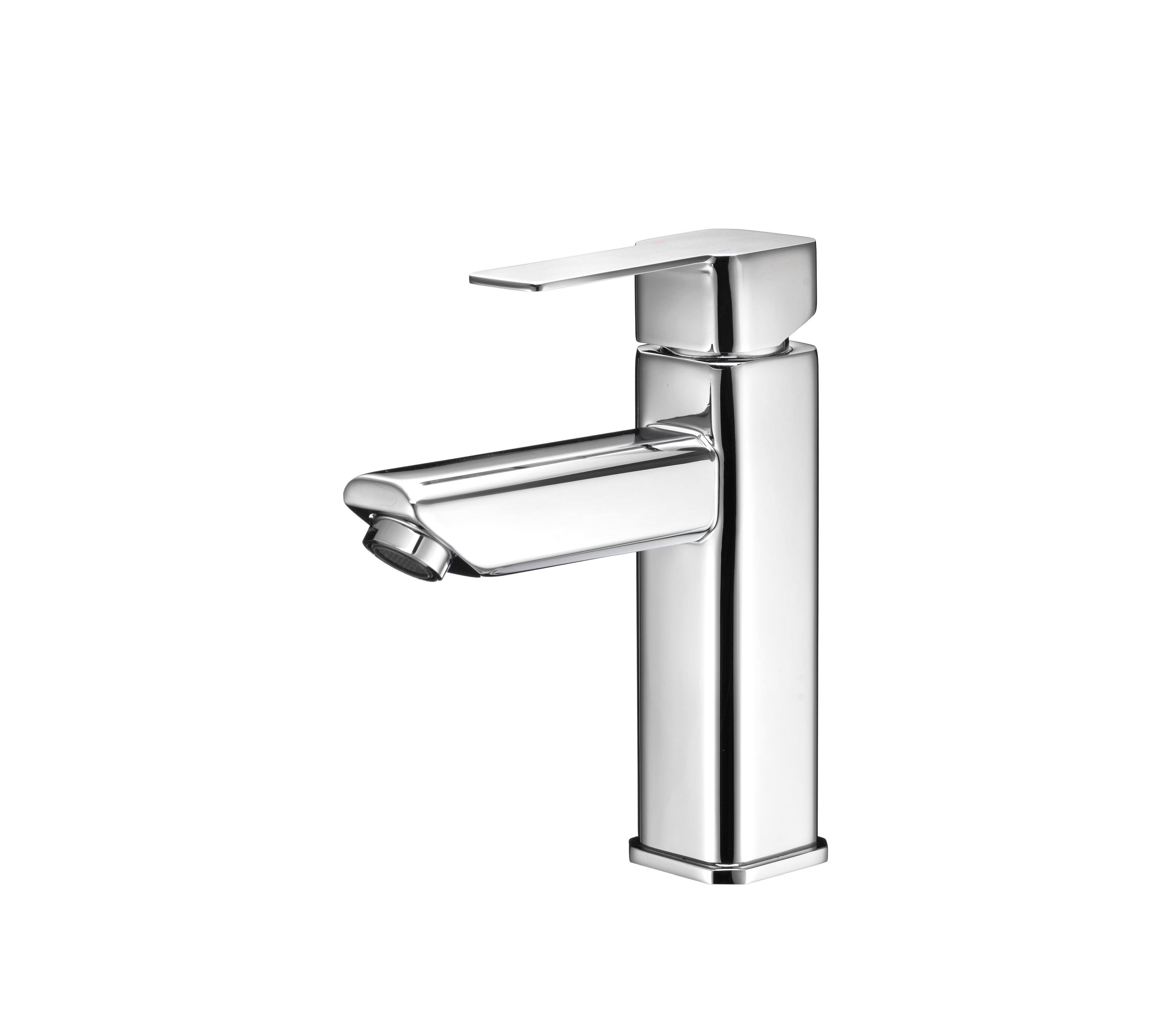Dura Faucet DF-ML803LQ DF-ML803LQ-CP RV Modern Angular RV Lavatory Faucet - Single Handle - image 1