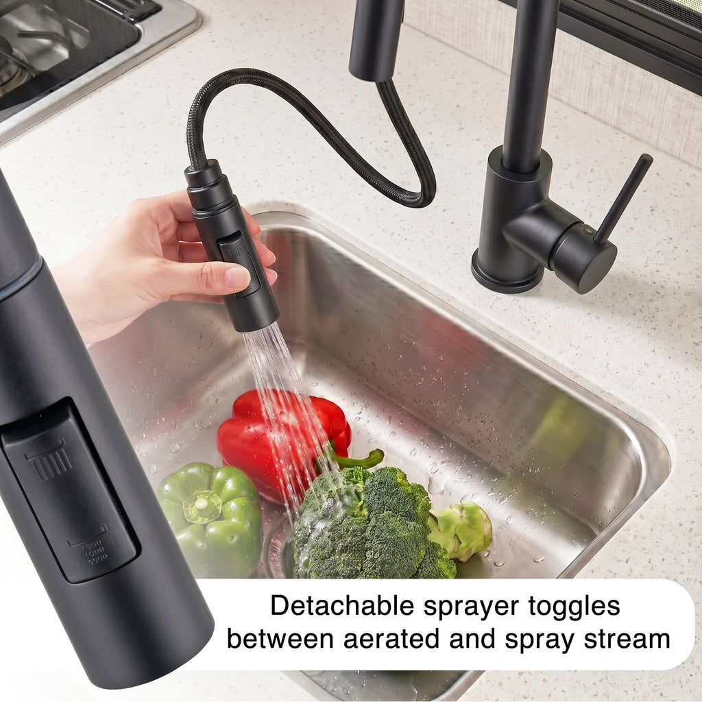 Streamline Touch-Sensor Pull-Down RV Kitchen Faucet (DF-NMK540)
