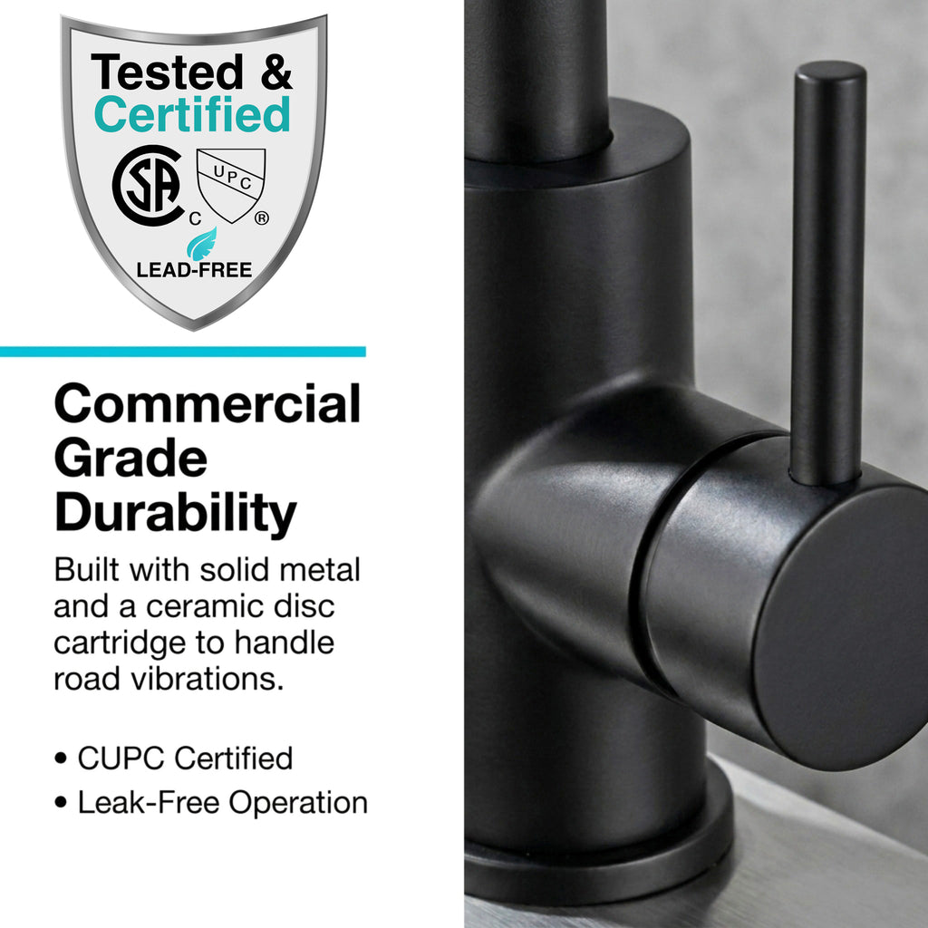 Streamline Touch-Sensor Pull-Down RV Kitchen Faucet (DF-NMK540)