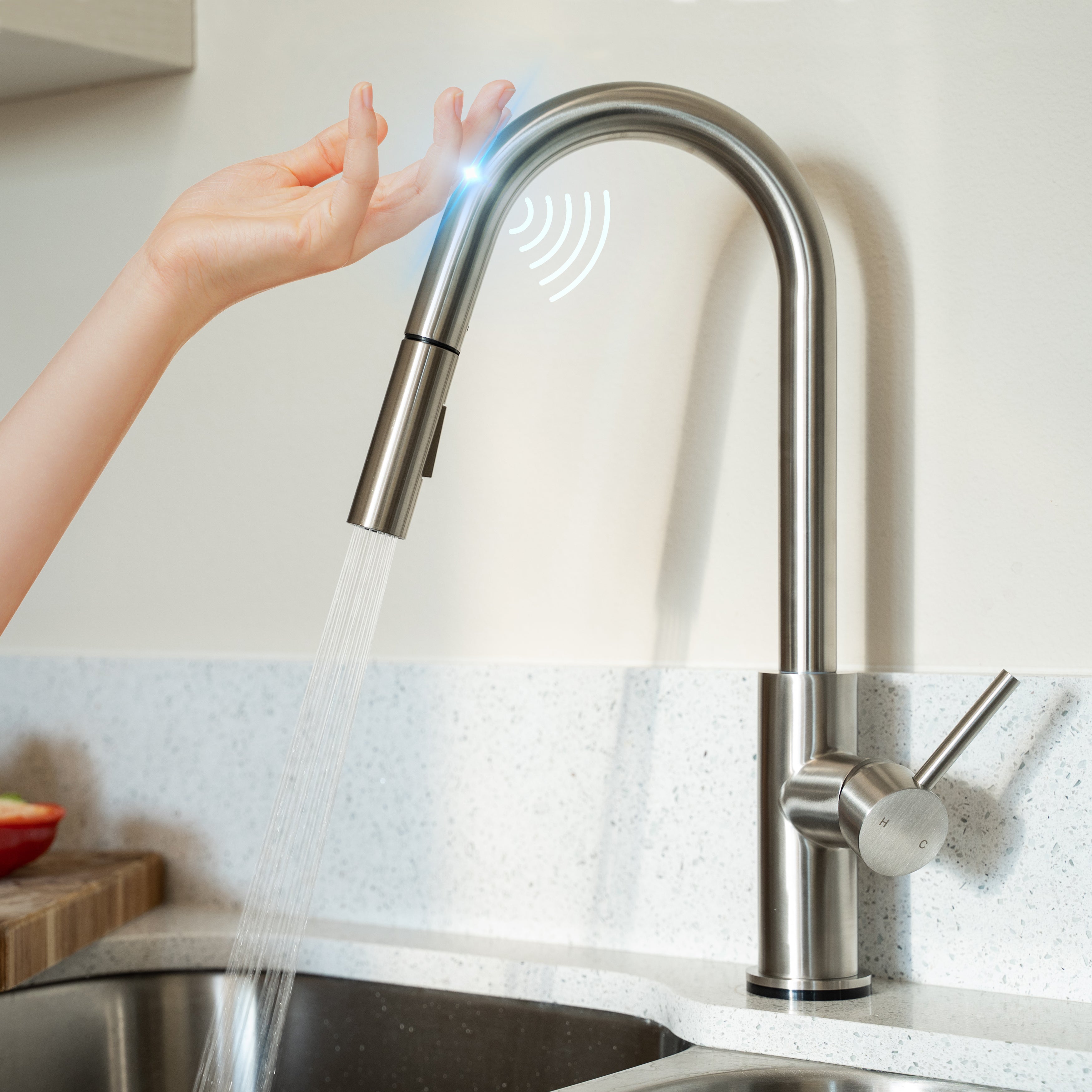 Dura Faucet DF-NMK540 RV Streamline Touch Sensor Pull-Down Kitchen Sink Faucet - image 4
