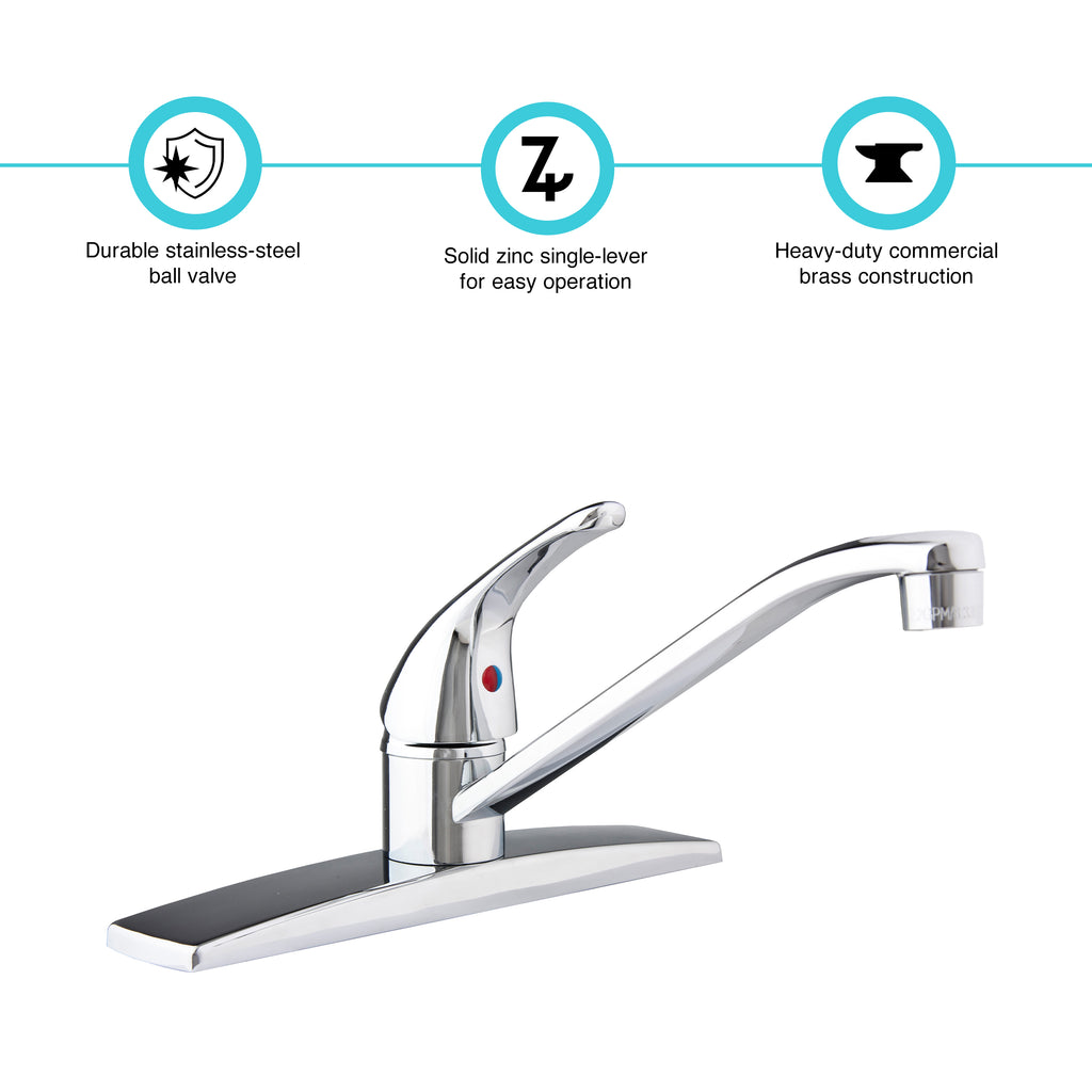 Dura Faucet DF-NMK600 Single Lever RV Kitchen Faucet - image 2