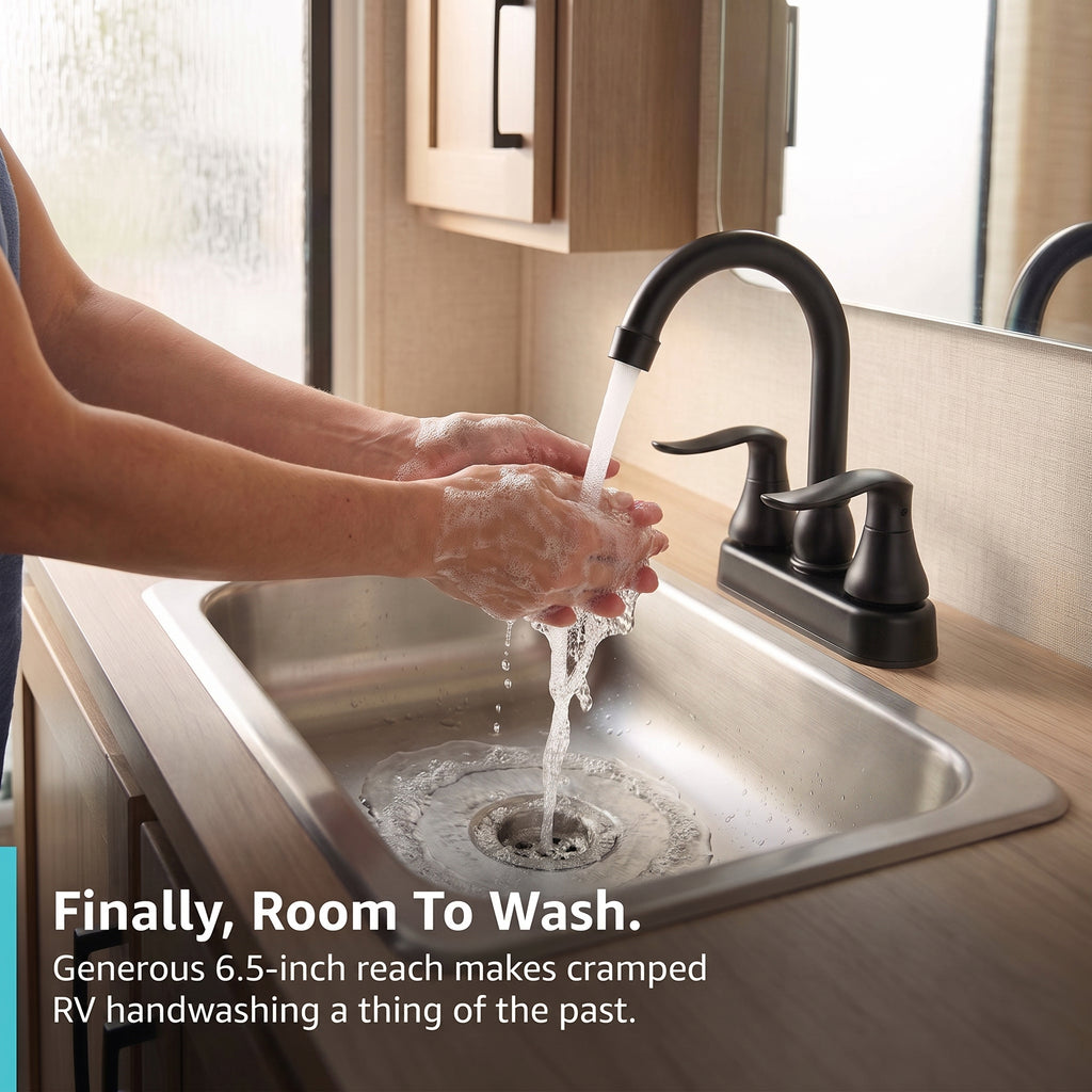 Swivel RV Bar Faucet with Classical Lever (DF-PB155LH)