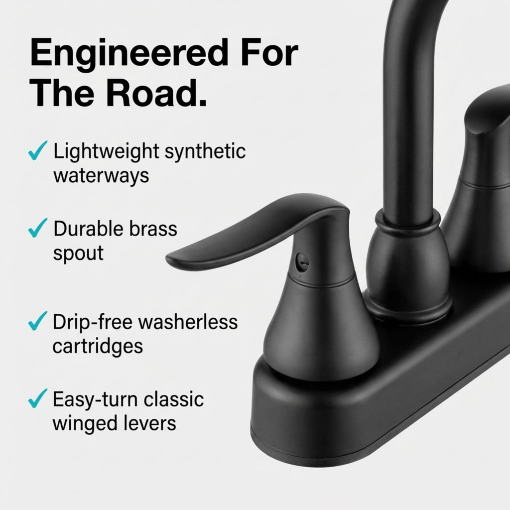 Swivel RV Bar Faucet with Classical Lever (DF-PB155LH)
