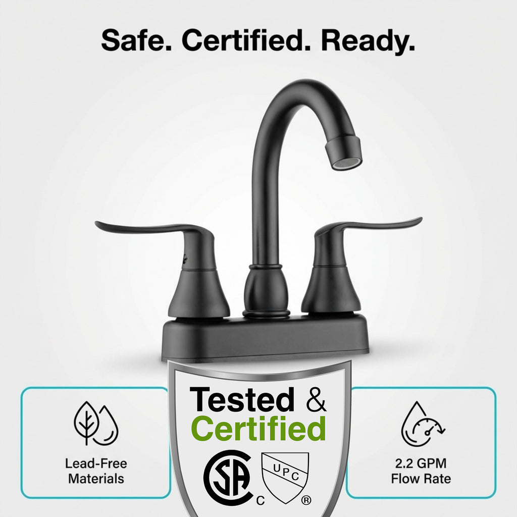 Swivel RV Bar Faucet with Classical Lever (DF-PB155LH)
