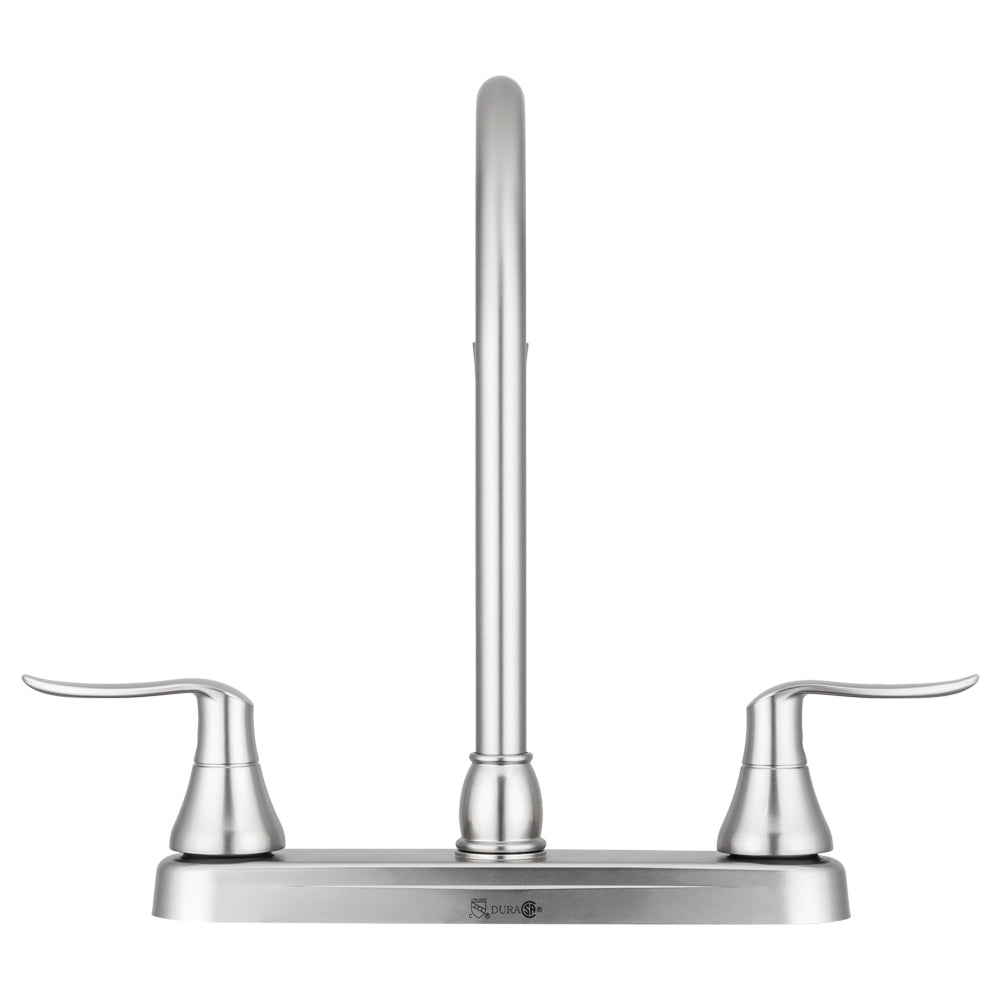 Dura Faucet DF-PK330HLH Elegant J-Spout RV Kitchen Faucet for Motorhomes, 5th Wheels, Trailers, and Campers - image 10