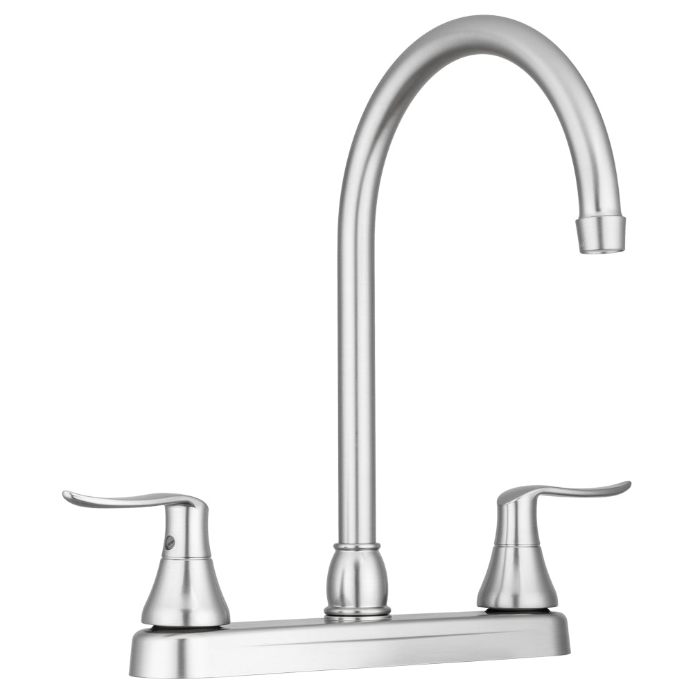 Dura Faucet DF-PK330HLH Elegant J-Spout RV Kitchen Faucet for Motorhomes, 5th Wheels, Trailers, and Campers - image 4