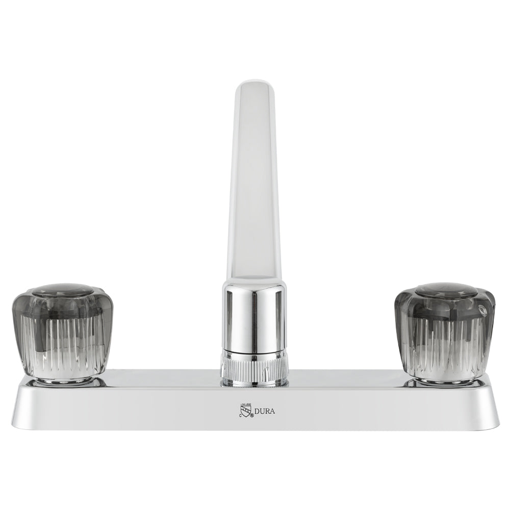 Dura Faucet DF-PK600S Two Handle RV Kitchen Faucet - Smoked Knobs - image 17