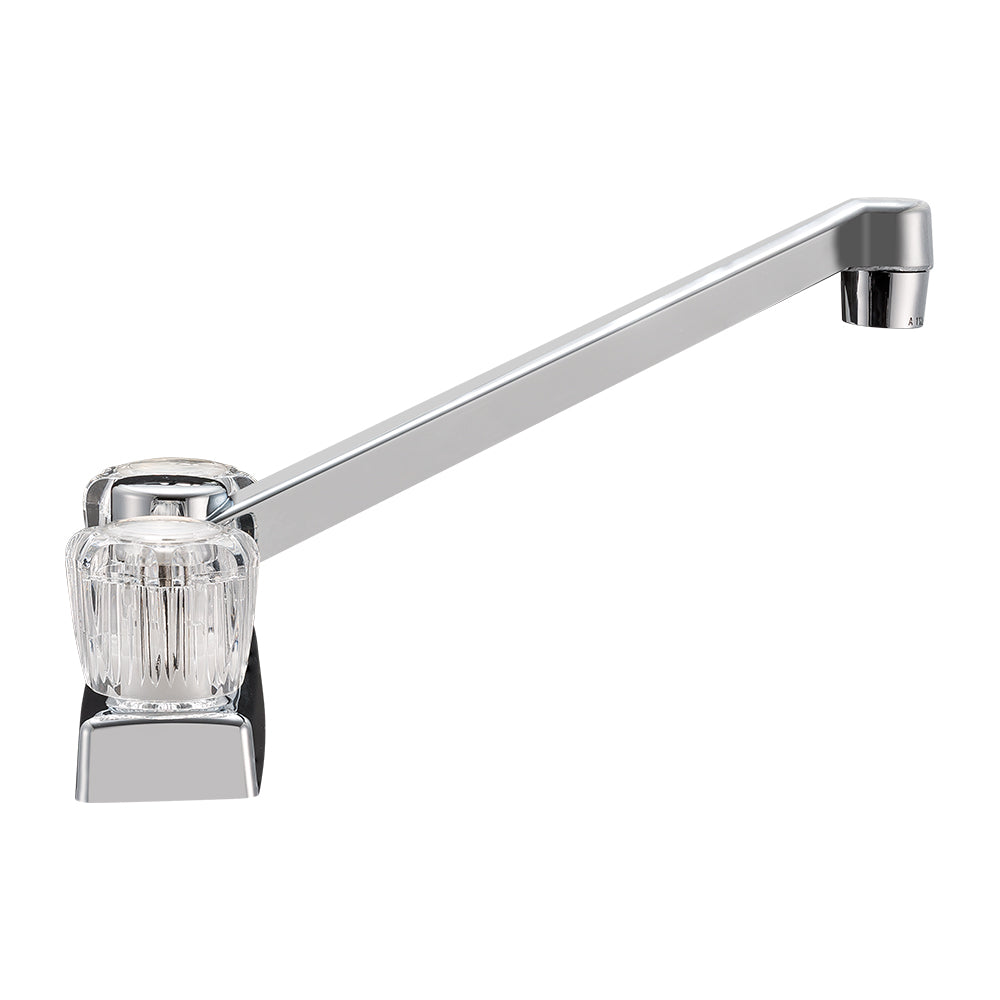 Dura Faucet DF-PK640 4" RV Kitchen, Galley, or Bar Faucet - with Acrylic Knobs - image 6