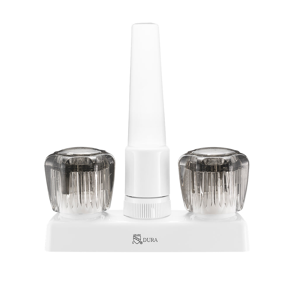 Dura Faucet DF-PK640 4" RV Kitchen, Galley, or Bar Faucet - with Acrylic Knobs - image 9