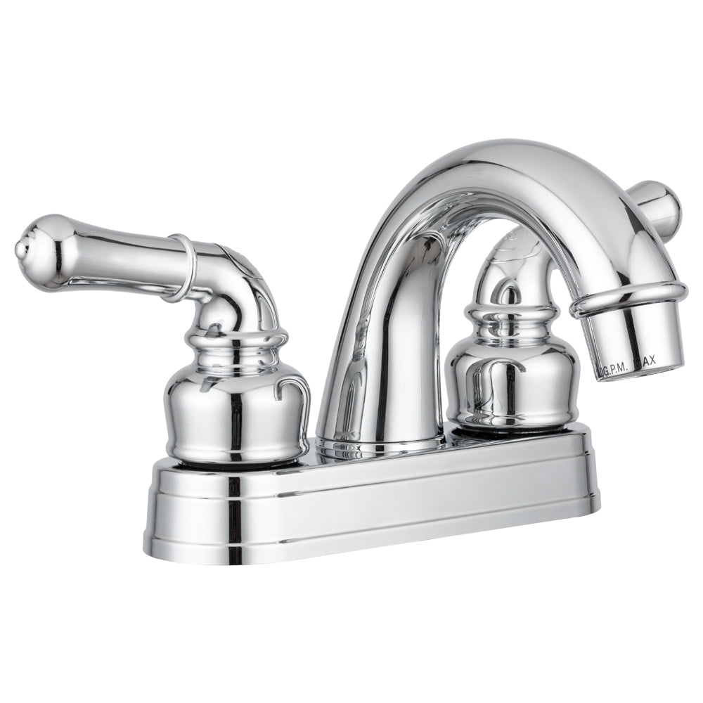 Dura Faucet DF-PL620C Classical Two Handle Arc Spout RV Lavatory Faucet - image 1