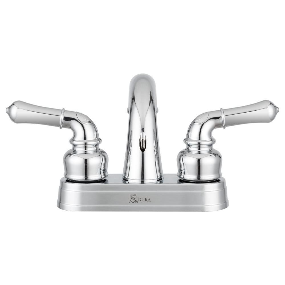 Dura Faucet DF-PL620C Classical Two Handle Arc Spout RV Lavatory Faucet - image 6