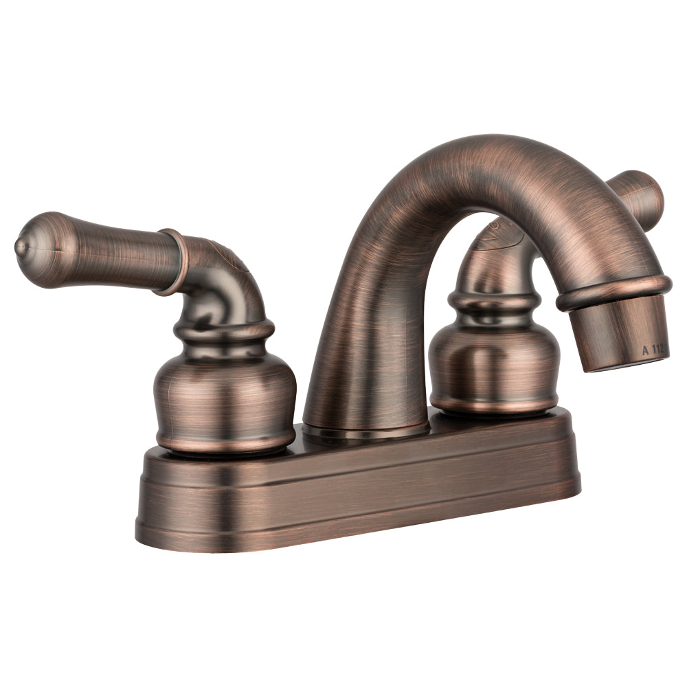 Dura Faucet DF-PL620C Classical Two Handle Arc Spout RV Lavatory Faucet - image 3