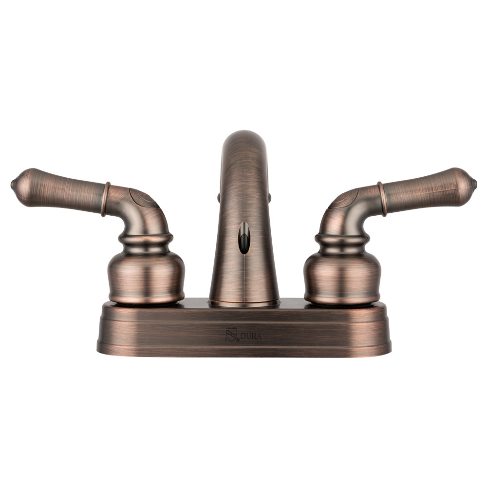 Dura Faucet DF-PL620C Classical Two Handle Arc Spout RV Lavatory Faucet - image 9