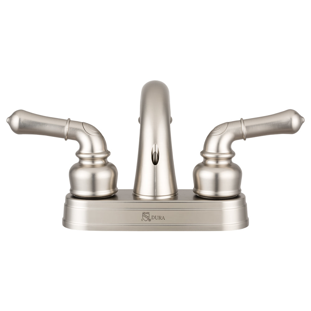Dura Faucet DF-PL620C Classical Two Handle Arc Spout RV Lavatory Faucet - image 12