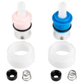 Dura Faucet DF-RK200 RV Cartridge Replacement Kit for Plated Plastic Lever Handles - image 1