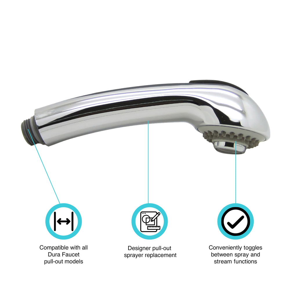 Dura Faucet DF-RK850 RV Designer Pull-Out Spray Replacement - image 2