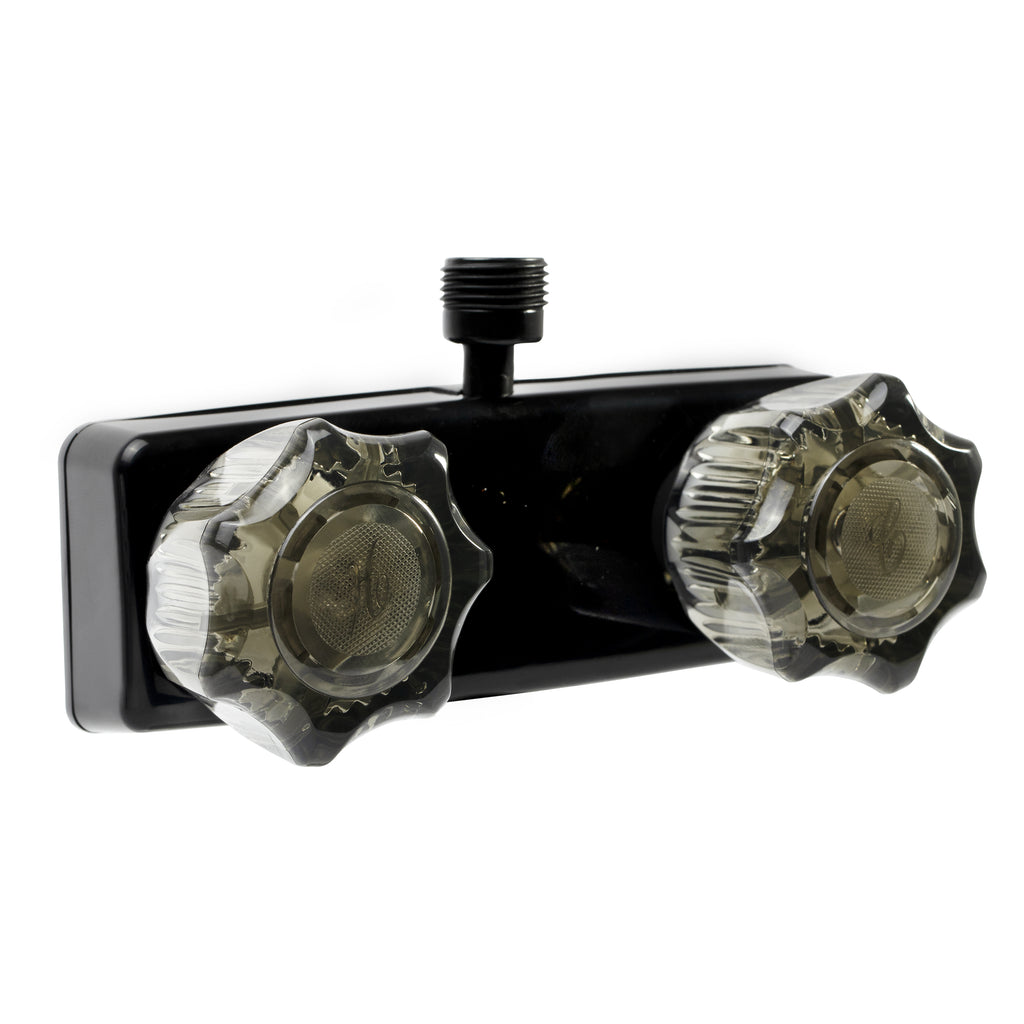 Dura Faucet DF-SA100S RV Shower Faucet - Smoked Knobs - image 5