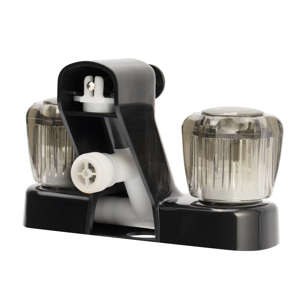 Dura Faucet DF-SA110S RV Tub & Shower Diverter Faucet - Smoked Knobs - image 15