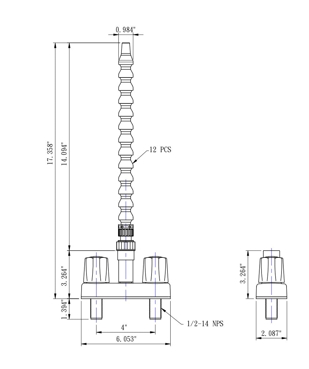 Dura Faucet DF-SA183 RV Exterior Quick Connect Flexible Spout - image 4