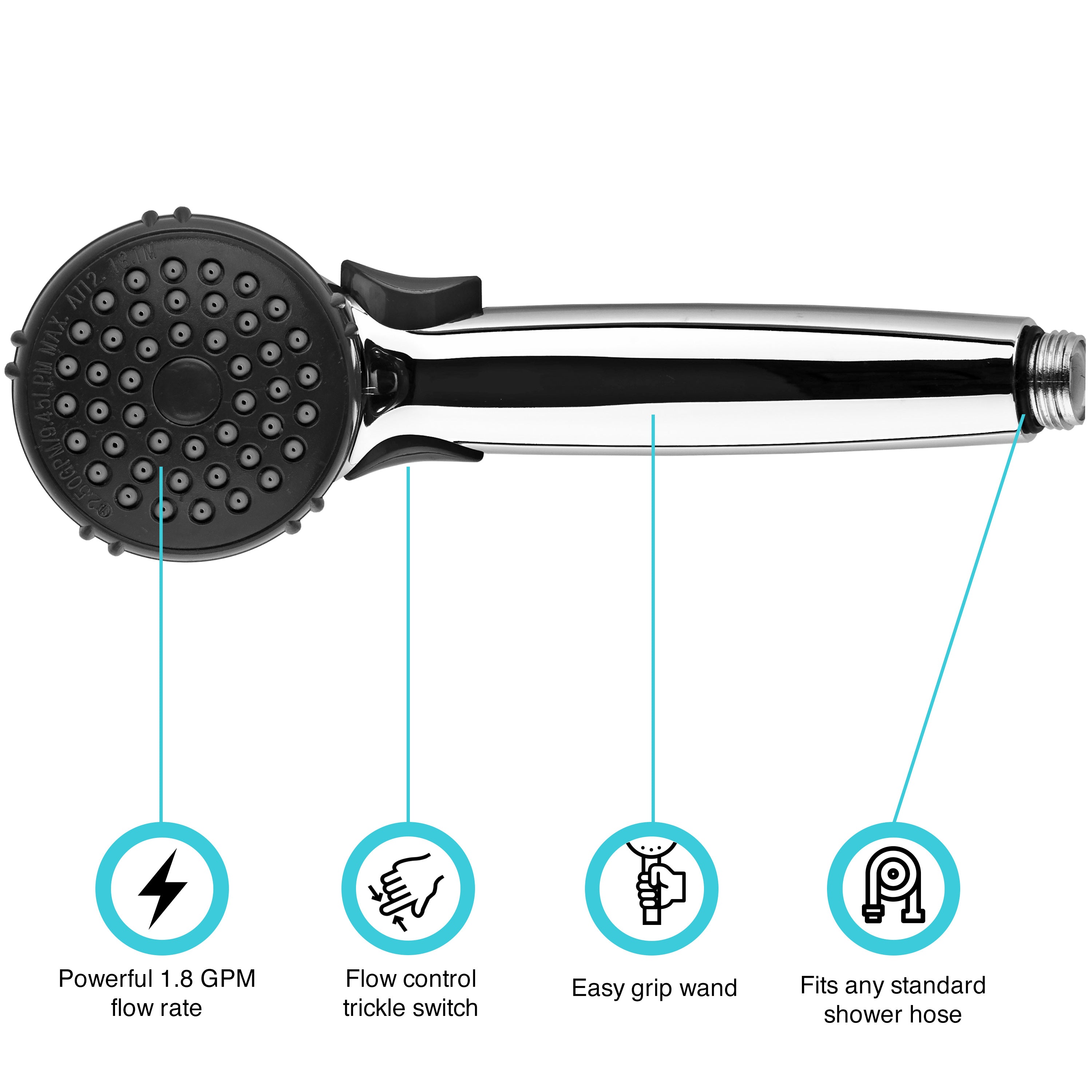 Dura Faucet DF-SA400 RV Hand Held Shower Wand - image 2