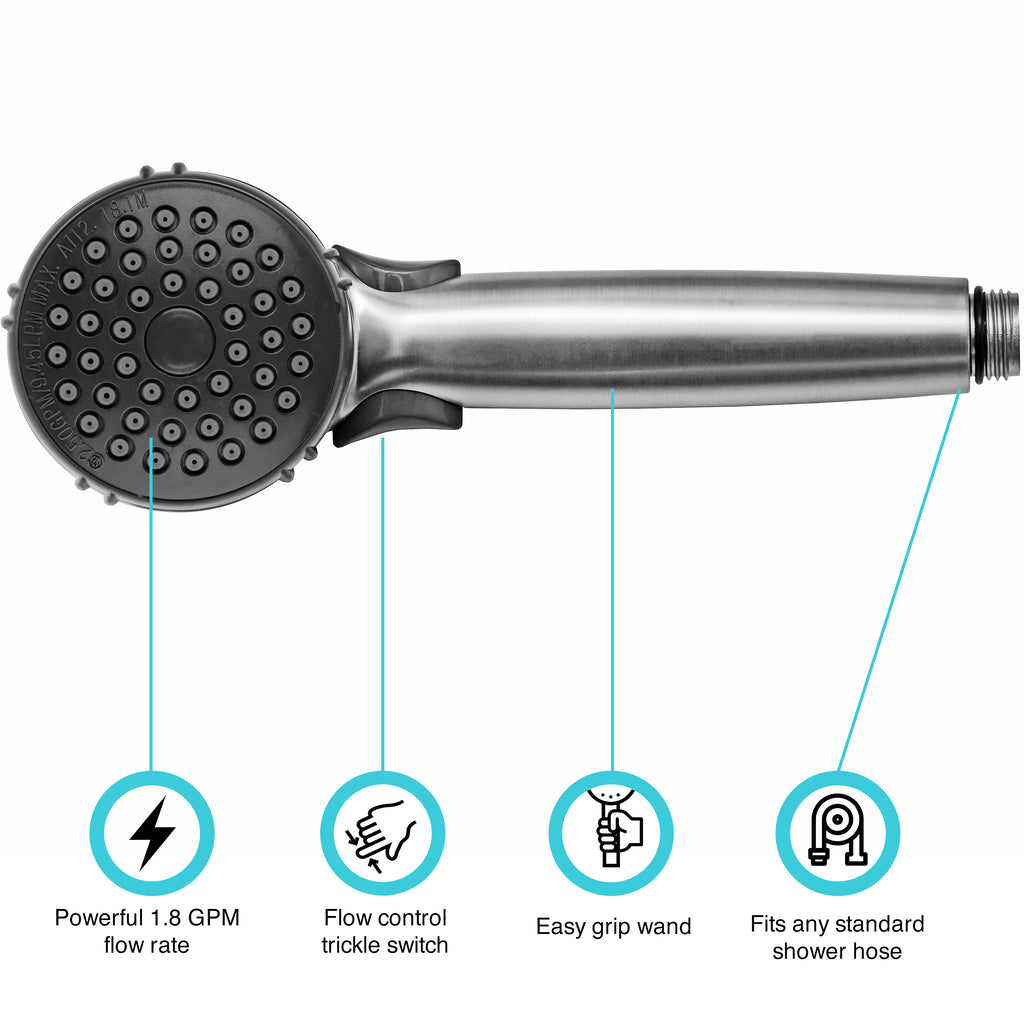 Dura Faucet DF-SA400K RV Hand Held Shower Head and Hose Replacement Kit - image 10