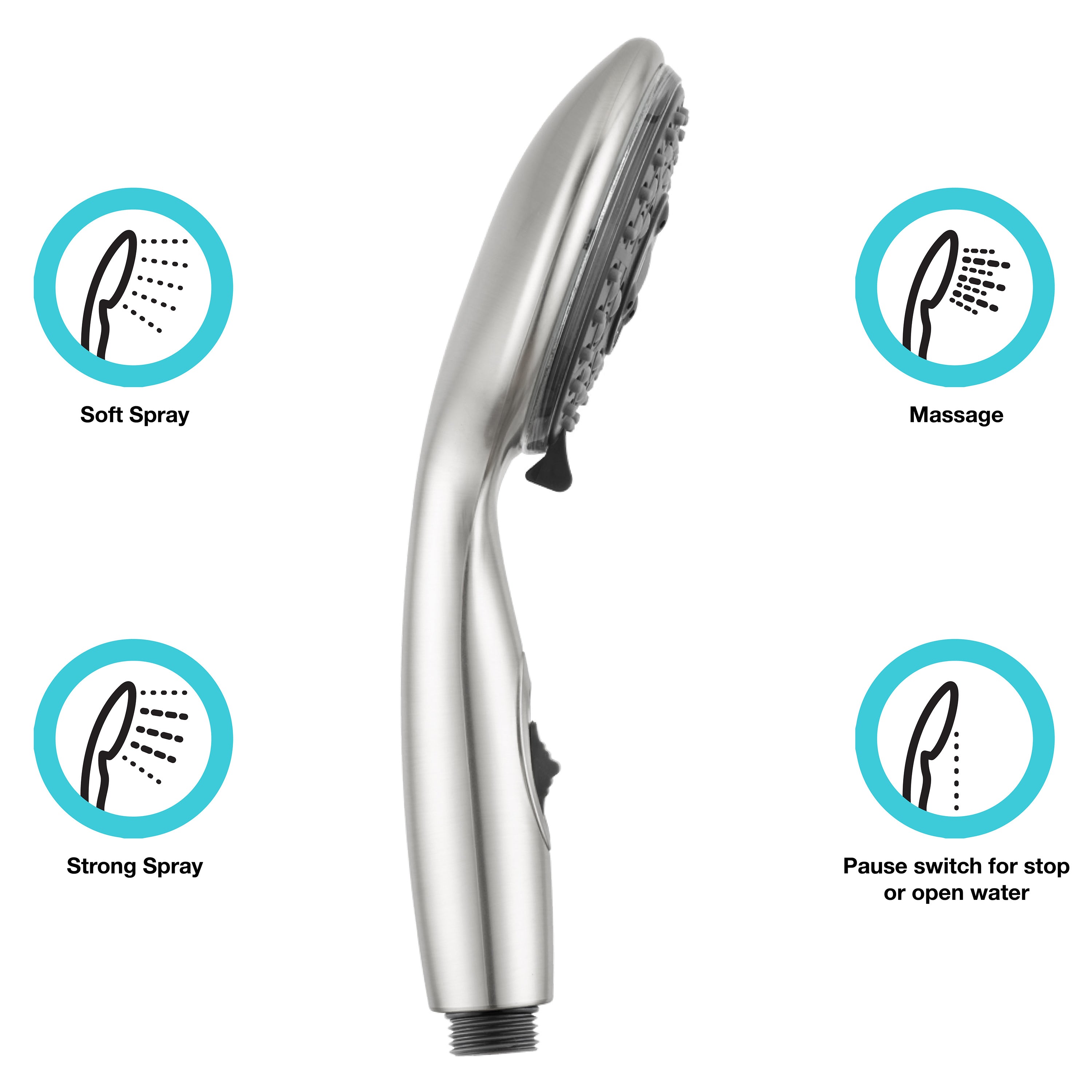 Dura Faucet DF-SA432 Premium RV Hand Held Shower Wand - image 2