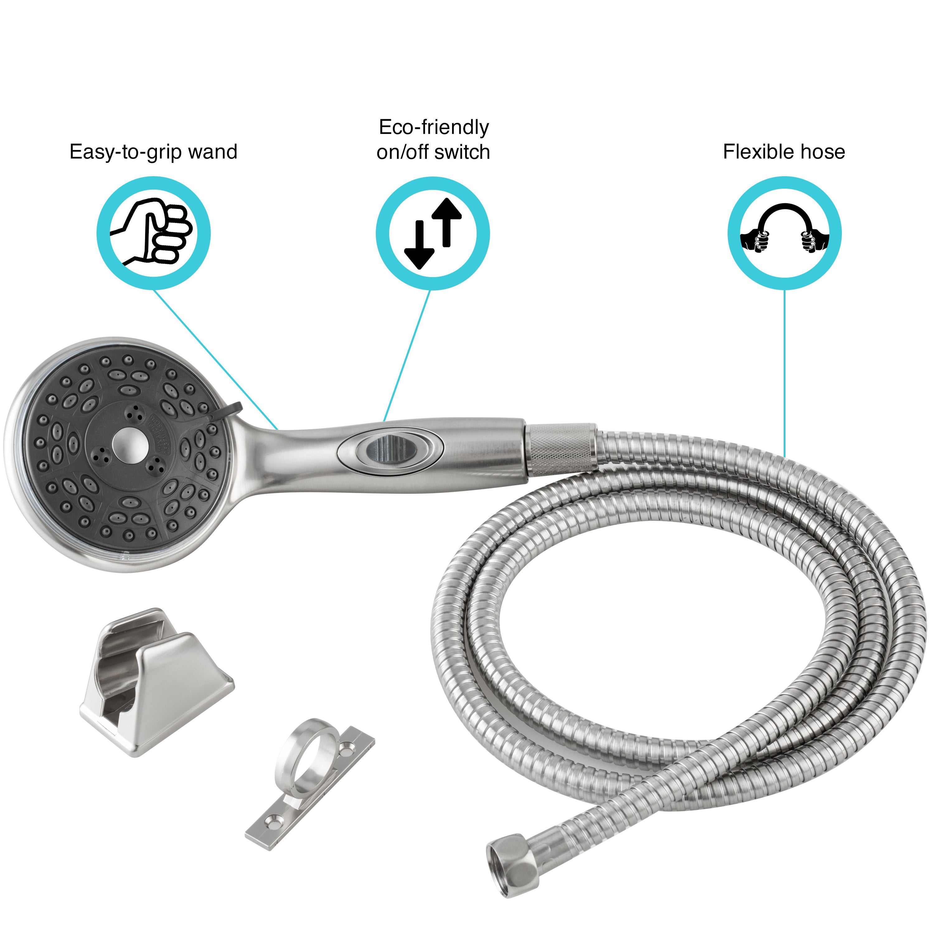 Dura Faucet DF-SA432 Premium RV Hand Held Shower Wand - image 6