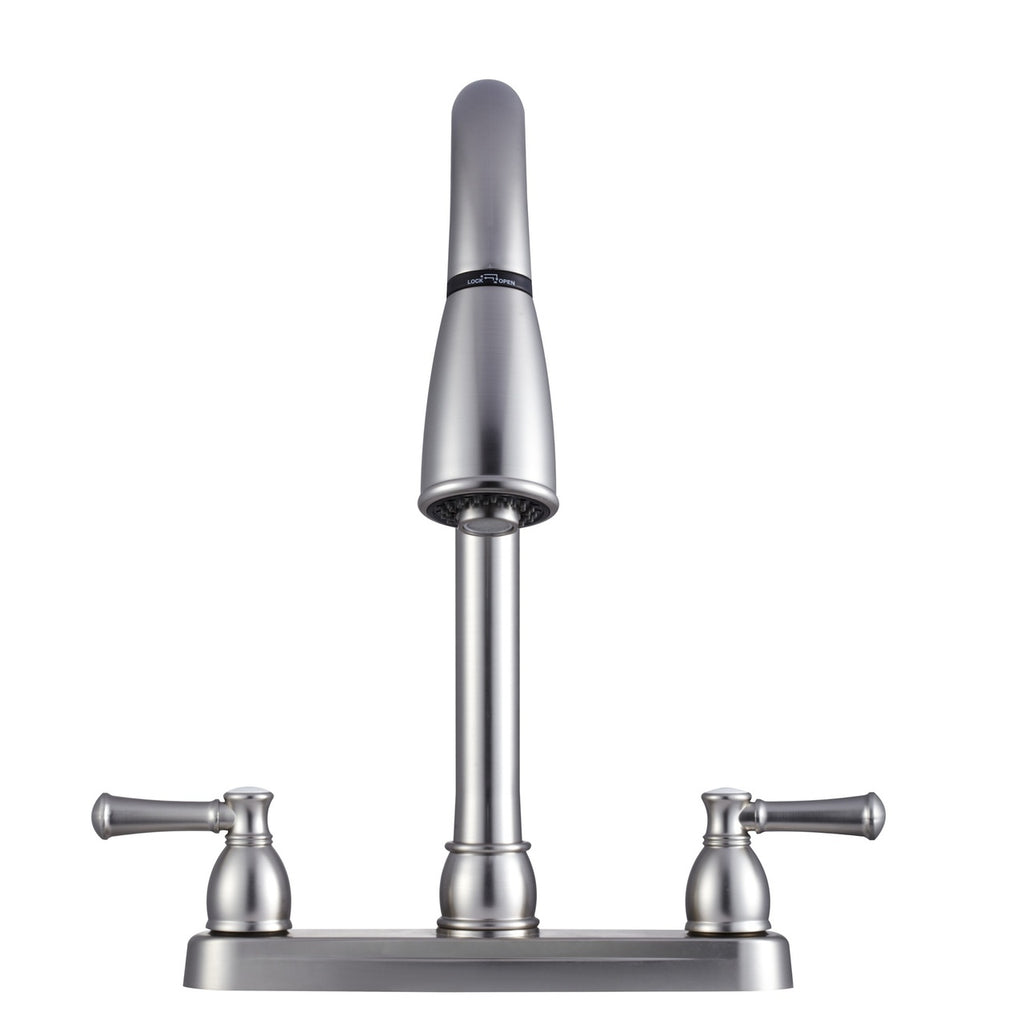 Dura Faucet DF-PK350L Non-Metallic Dual Lever Pull-Down RV Kitchen Faucet - image 10