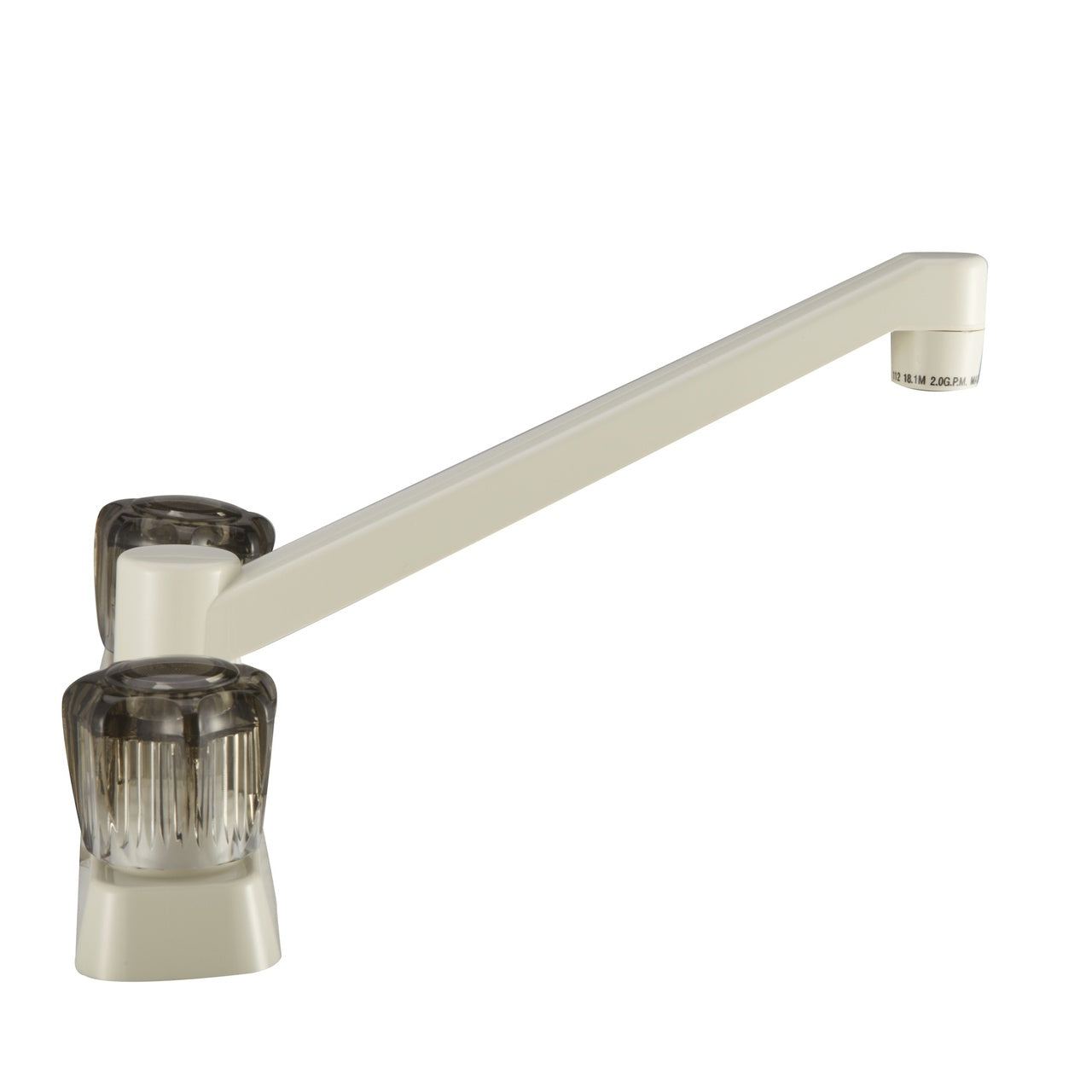 Dura Faucet DF-PK600S Two Handle RV Kitchen Faucet - Smoked Knobs - image 12