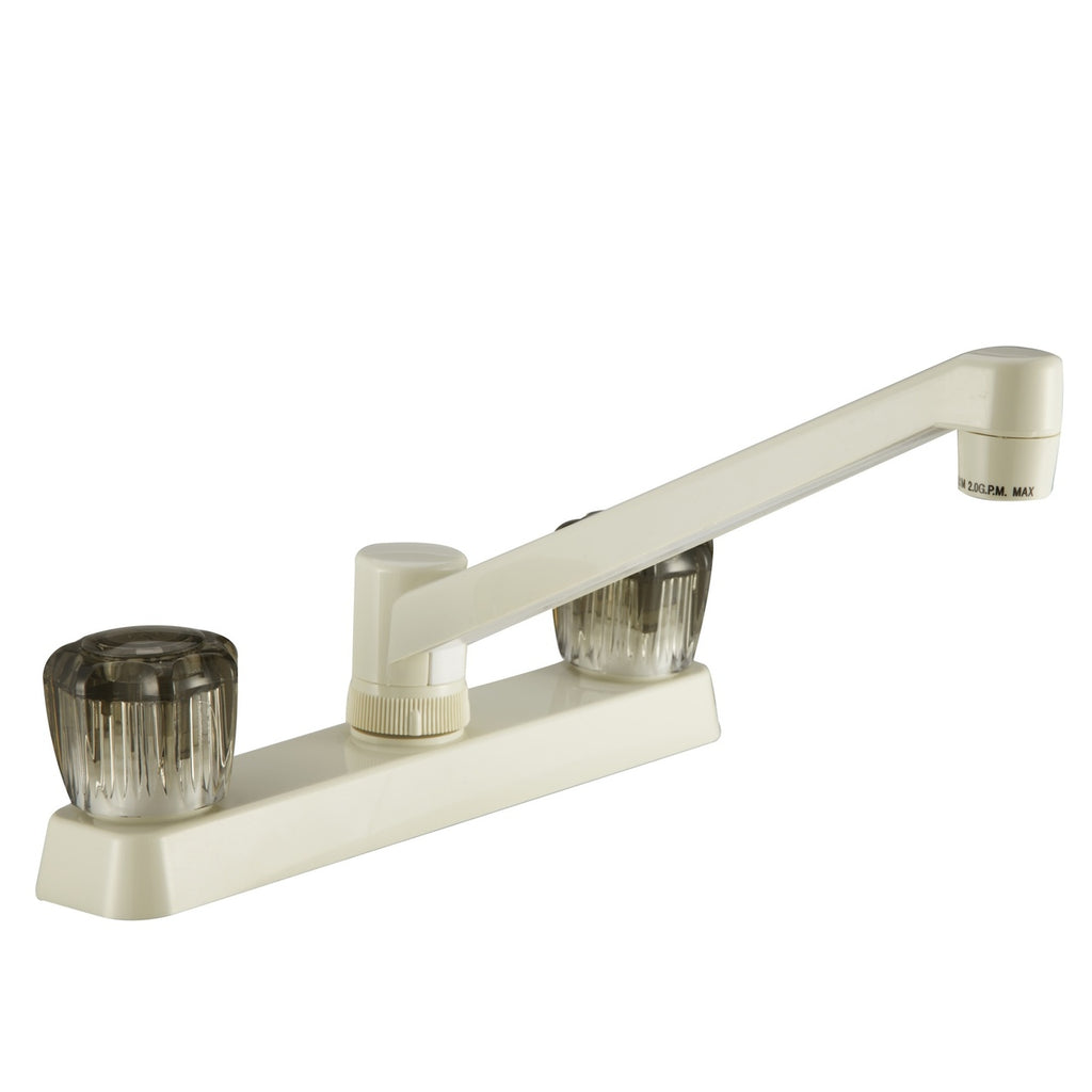 Dura Faucet DF-PK600S Two Handle RV Kitchen Faucet - Smoked Knobs - image 6