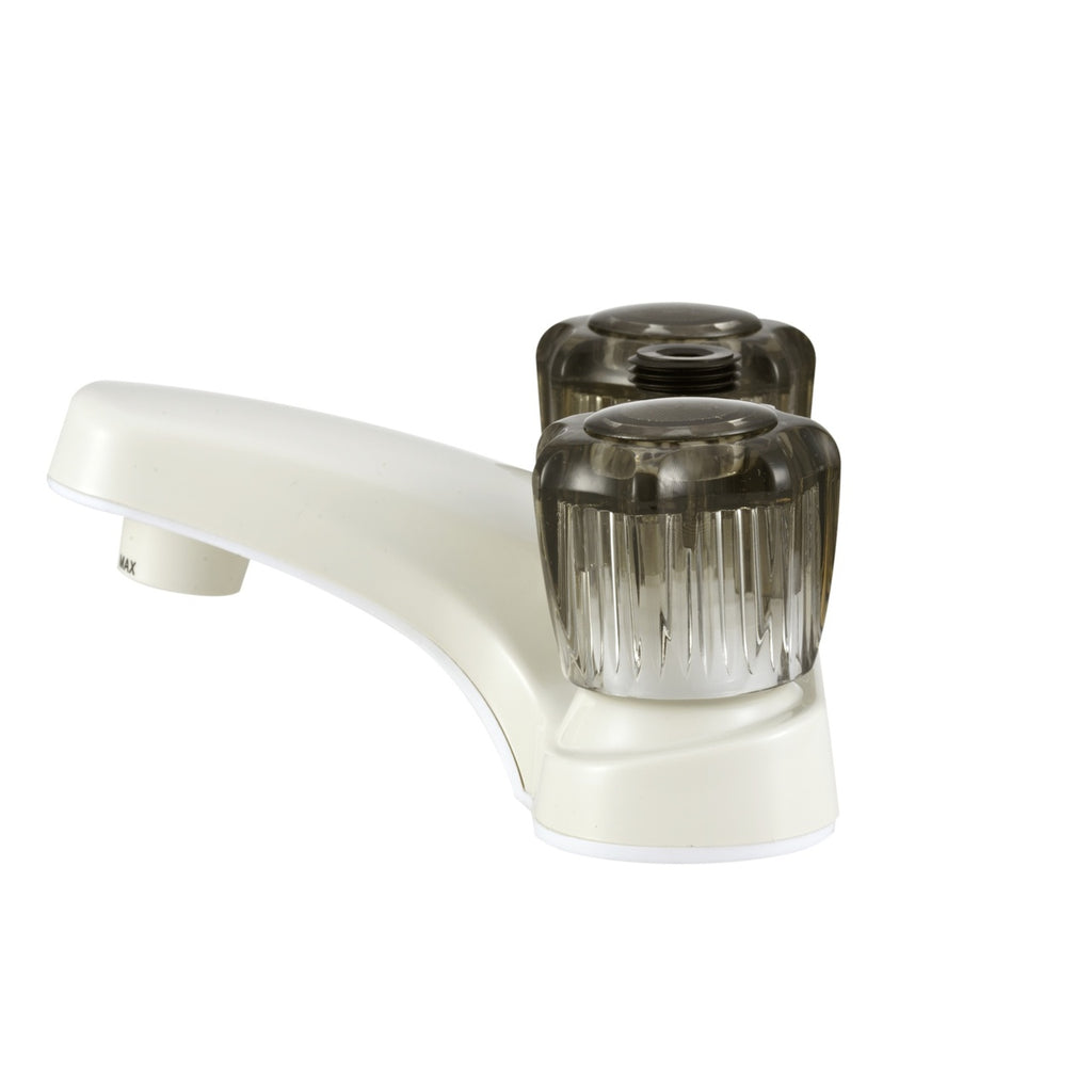 Dura Faucet DF-PL720S RV Bathroom Faucet with Shower Hose Diverter - Smoked Crystal Knobs - image 7