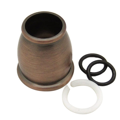 Dura Faucet DF-RK500 RV Bell Style Spout Nut and Rings Replacement Kit - Oil Rubbed Bronze