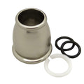 Dura Faucet DF-RK500 RV Bell Style Spout Nut and Rings Replacement Kit - Brushed Satin Nickel