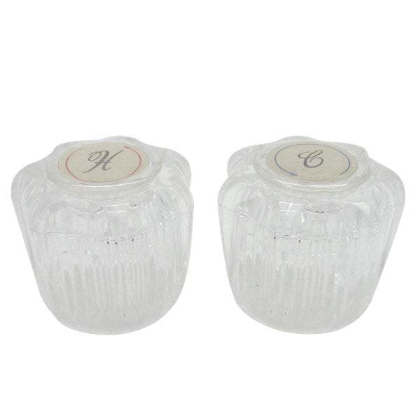 Dura Faucet DF-RKA RV Crystal Clear Acrylic Knobs - image 1