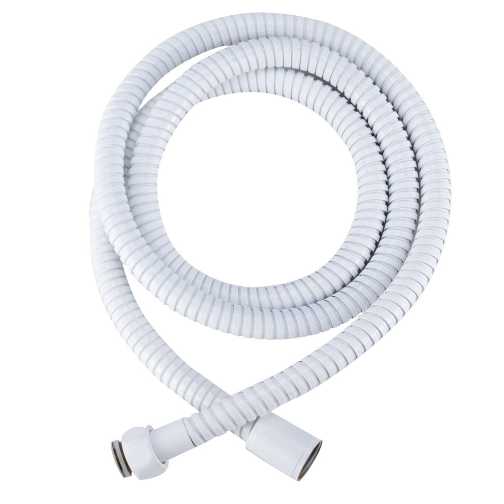 Dura Faucet DF-SA200 60" Stainless Steel RV Shower Hose - White