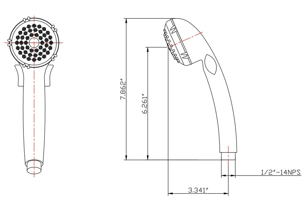 Dura Faucet DF-SA400 RV Hand Held Shower Wand - image 8
