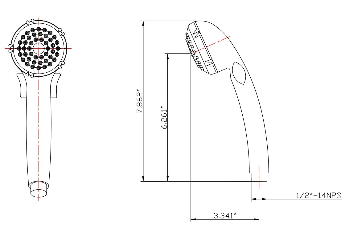 Dura Faucet DF-SA400 RV Hand Held Shower Wand - image 8