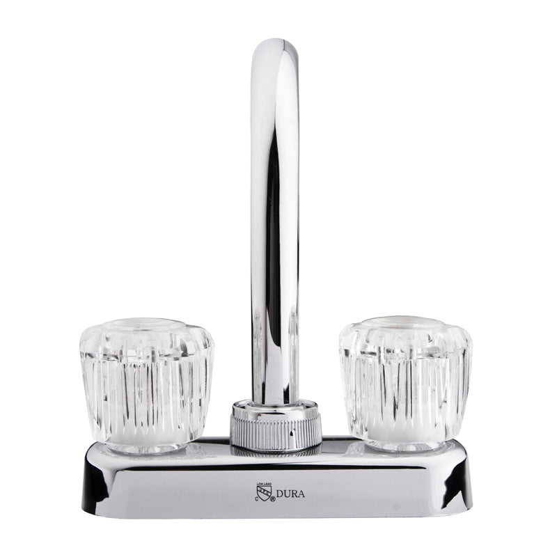 Dura Faucet DF-PB150A-CP RV Bar Faucet - Clear Knobs - image 6
