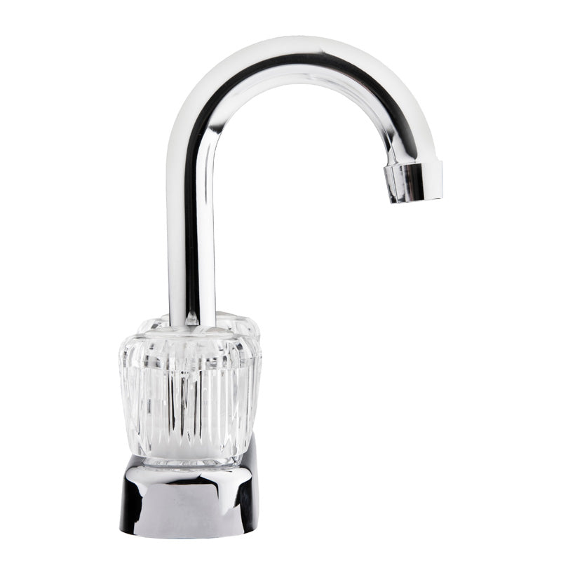 Dura Faucet DF-PB150A-CP RV Bar Faucet - Clear Knobs - image 4