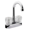 Dura Faucet DF-PB150A-CP RV Bar Faucet - Clear Knobs - image 1