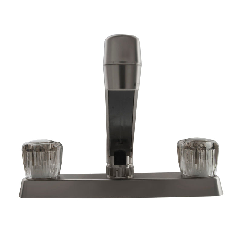Dura Faucet DF-PK600S Two Handle RV Kitchen Faucet - Smoked Knobs - image 7