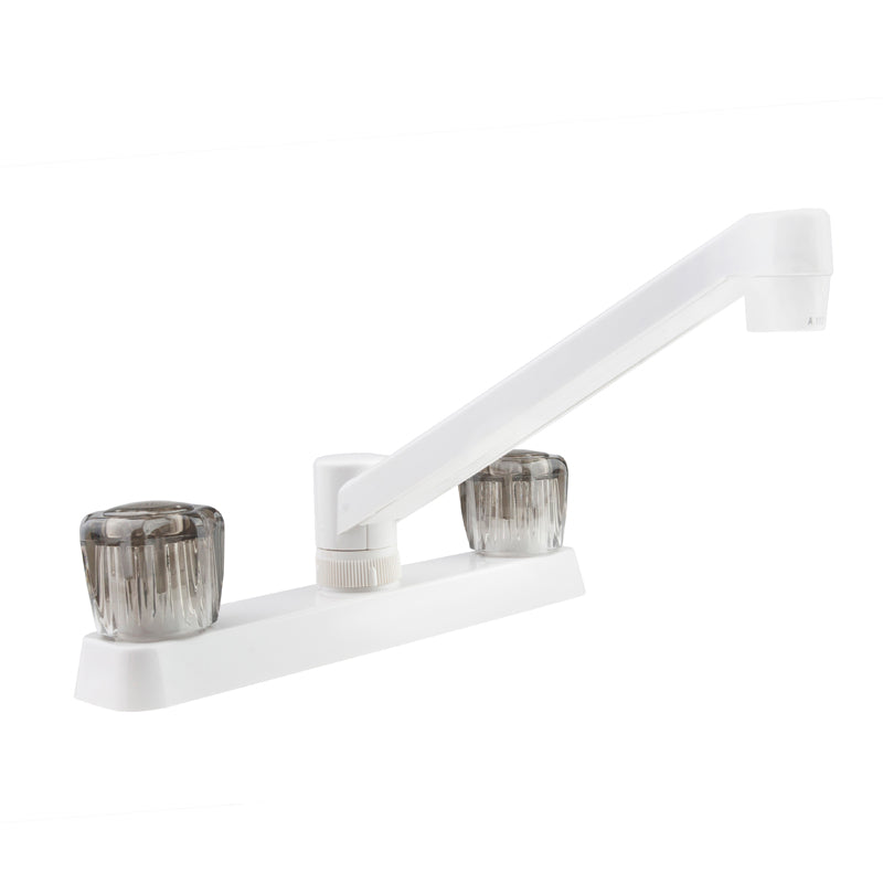 Dura Faucet DF-PK600S Two Handle RV Kitchen Faucet - Smoked Knobs - image 5